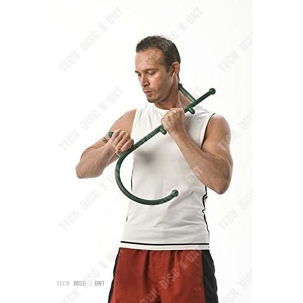 TD® massagerör triggerpunkt rygg ortopedisk krok massageapparat manuell nacke axlar enhet avlastning sjukgymnastik sport