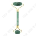 Miniatyrbild 1 av 3: TD® Jade Roller Avslappning Ansiktsmassage Jade Stone Double Roller 14,5 cm x 5,5 cm Hudskönhetstillbehör