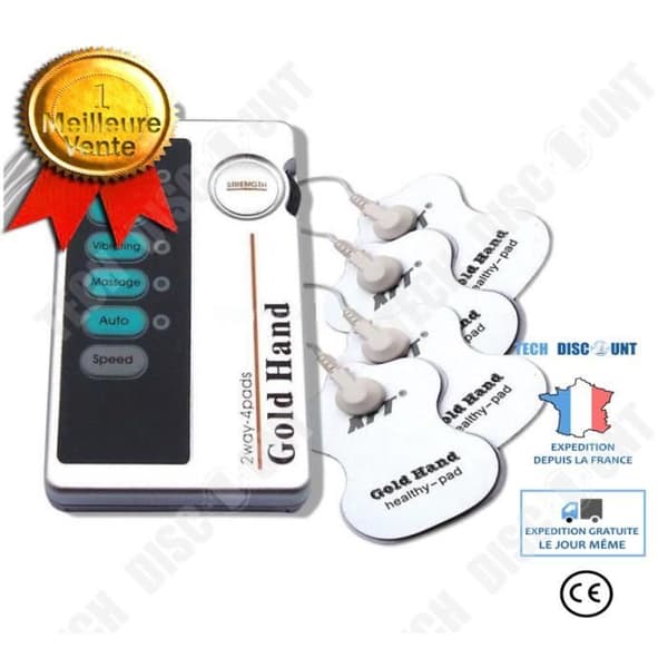 TD® Dual Channel Therapy Digital elektrisk massagemaskin Lindra muskeltrötthet i hela provinsen