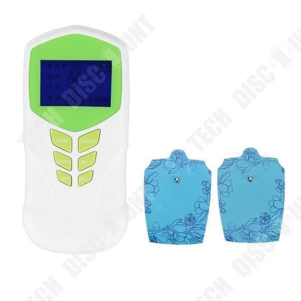 TD® Massageapparat Digital LCD Display Massagemaskin Muskelterapi Smärtlindring GRÖN