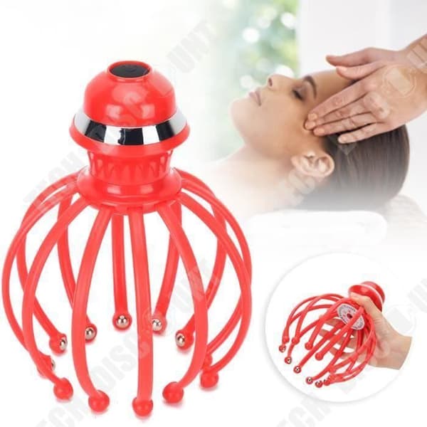TD® Electric Claw Head Massager Stressrelief Håravfallsterapi Hårbottenmassagemaskin