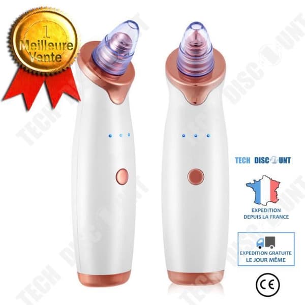TD® Facial Pore Cleaner Vacuum Diamond Blackhead Extractor Clear Face Avfettning Ansiktskosmeter