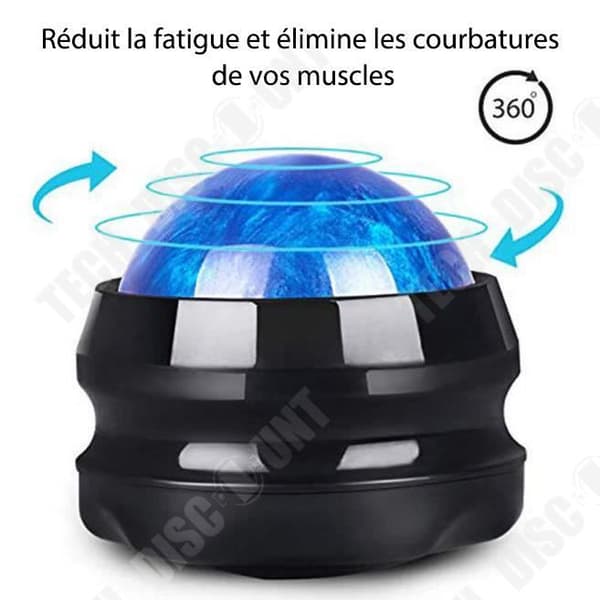 TD® Anself Ryggmuskelmassagerulle Kroppssmärtlindring Relaxboll för ryggmassageboll för kroppsmassage