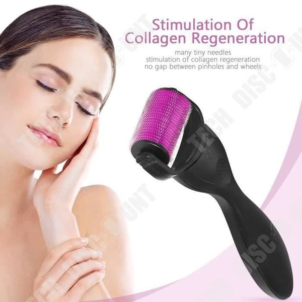TD® Micro Needle Roller 3-i-1 Set Eye Beauty Hud Care Makeup Tool Dubbelverkande manuell massager