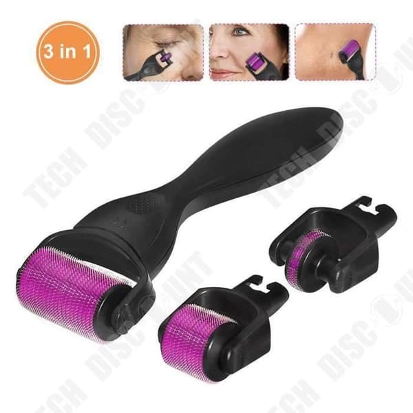 TD® Dermaroller, Microneedling DermaPlanning , Microneedling , Anti Aging 3 in 1 0,5 mm 180 + 1,5 mm 1200+1,0 mm 600 Rejuvenate