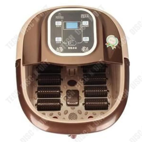 TD® TD® LCD Digital Smart Foot Massager/Avslappnande Bad/Lugnande Exfolierande Spa Elvärme Massager 220V