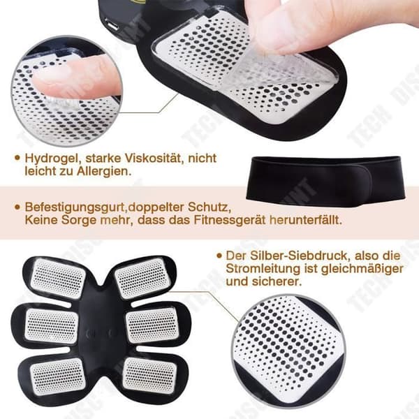 TD® Fitness Sticker Mage Arm Muscle Exercise Sticker Hem Fitness Massager