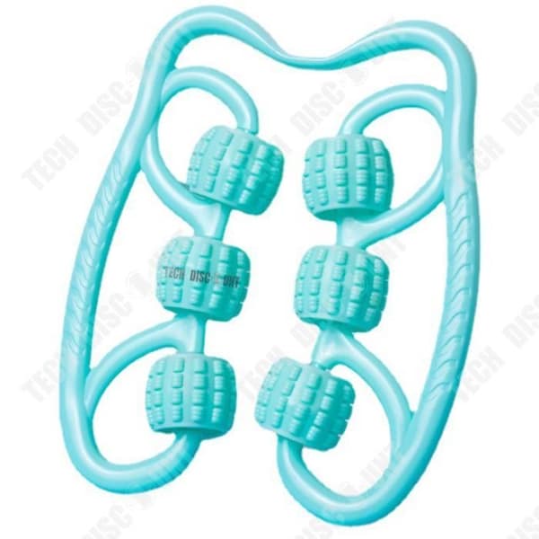 TD® Six Wheel Massager Elastisk Roller Typ Benmassage för muskelavslappning Cl Ben Massager