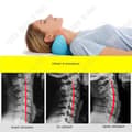 Miniatyrbild 3 av 4: TD® Cervical Spine Massager Shiatsu Kudde Nackskydd Hem Posture Correction Kudde