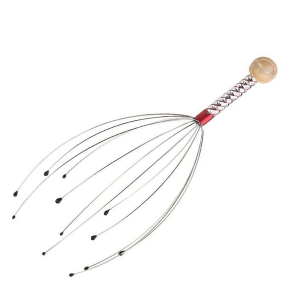 TD® Anti-stress bläckfisk Huvudvärk Set Lugnande avkopplande massage för nackvård Massager Head Massager Po Head Massager