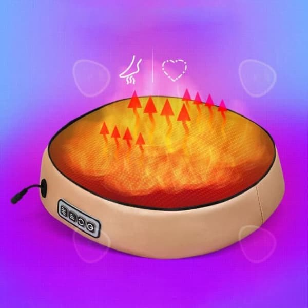 CONFO Multifunktionell Pedikyr Machine Massager, Intelligent Electric Heating Kneading Massager