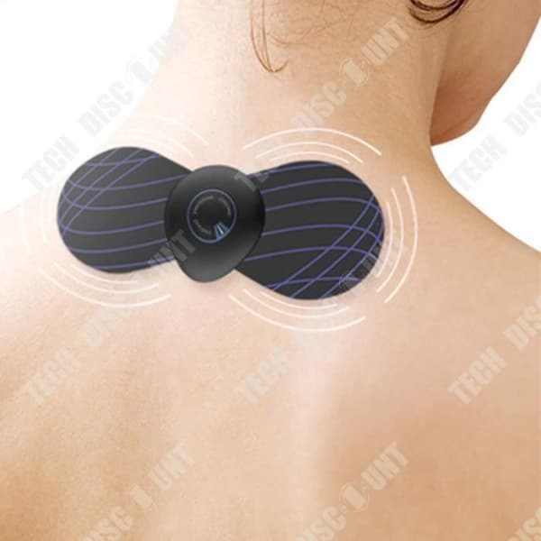 TD® Cervical Spine Massage Stickers Smart axel- och nackmassager Liten cervikal ryggradsmassager