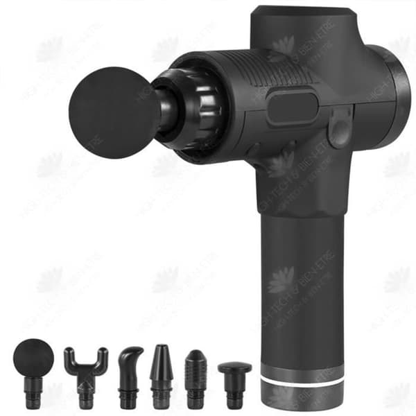 HTBE® Fascia Gun Muscle Relaxer Deep Electric Massager Smart Bärbar Nack Membran Grep Ny Massager