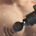 Miniatyrbild 3 av 4: HTBE® Fascia gun intelligent muskelavslappnande djup elektrisk massageapparat bärbart nackmembran greppa nytt massageapparat
