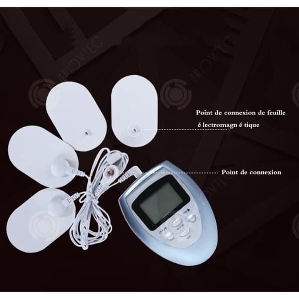 INNOVTEC - Elektronisk impulsmassör - 6 lägen - Smärtlindring och muskelavslappning
