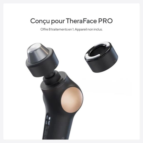 Therabody Manuell Massager - HIPTHBPIE0004 - FG TheraFace Hot - Cold Rings - Svart Massagegerät Gesicht Schwarz