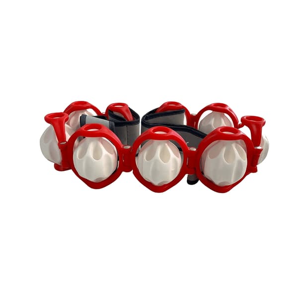 Massagebollrep (horisontell massage)