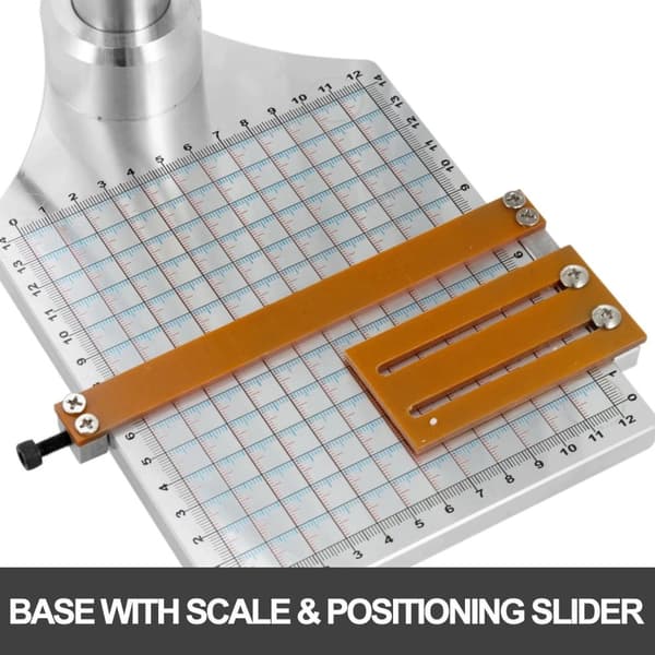 150W 0-280°C 5x7cm manuell digital varmstämplingsmaskin för olika material, justerbar temperatur/höjd, exakt positionering, lättanvänd