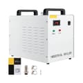 Miniatyrbild 1 av 10: 50W/°C 10L/min 9L kapacitet Industriell vattenkylare med effektiv kylfläkt och exakt termostat, flera larmfunktioner