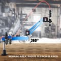 Miniatyrbild 7 av 9: M3-M12 300-1000mm 400 rpm vertikal pneumatisk gängmaskin med överbelastningsskydd, 360°rotation, hög konfiguration, enkel manövrering
