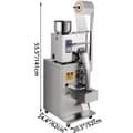 Miniatyrbild 8 av 8: 1-200g pulver förpackningsmaskin med automatisk vägning, automatisk pulverpåfyllningsmaskin, intelligent styrning, stabil och pålitlig
