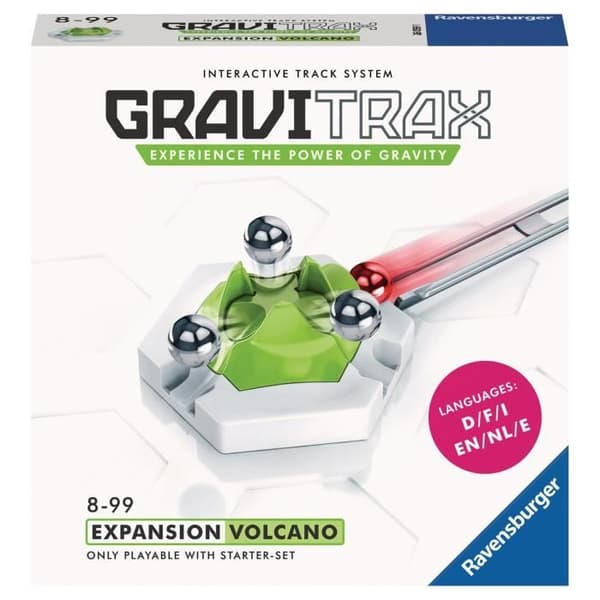 GraviTrax Extension - Ravensburger Volcano - Creative marmor run från 8 år