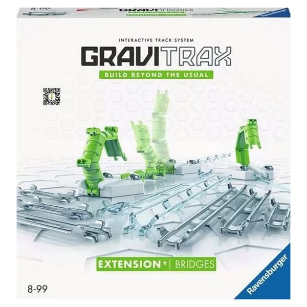 GraviTrax - Broar och Rails Extension Set - Ravensburger - För innovativa marmorkretsar