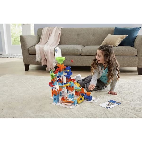 VTECH Marble Rush Marble Track - Äventyrsset S100 - 61 delar och 5 MarbleMarbles ingår