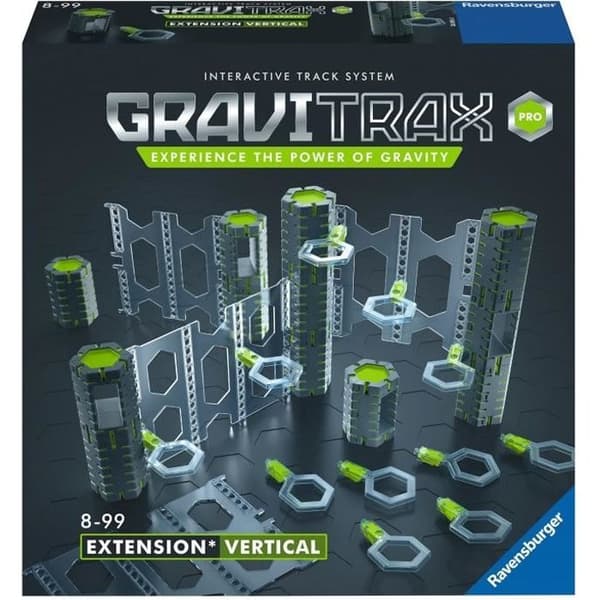 GraviTrax PRO Vertikal Expansion Set - Ravensburger - Creative Marble Track - 33 delar