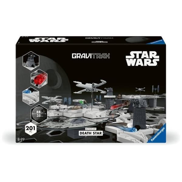 Ravensburger-Gravitrax Star Wars-set-188 bitar-Marmorkrets-Byggspel-Marmorbana-Från 8 år gammal-23860