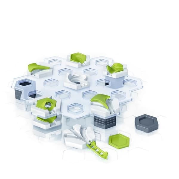 GraviTrax Construction expansionsset - STEM byggspel - Kreativ marmorkörning - Ravensburger 28 stycken - från 8 år gammal