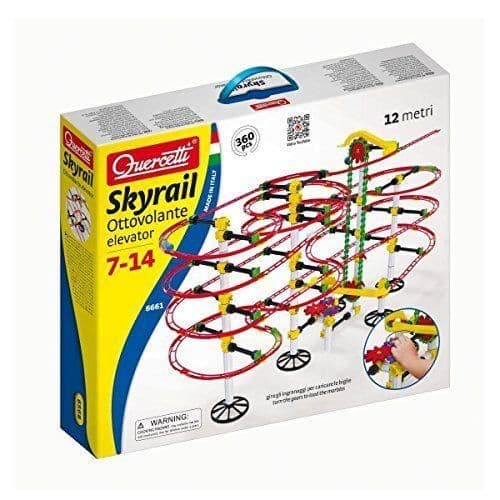 TOYLAND QA6661 - DEKORATIVT REDSKAP - Tor kulkowy Skyrail Ottovolante Elev 12M 360 elementw