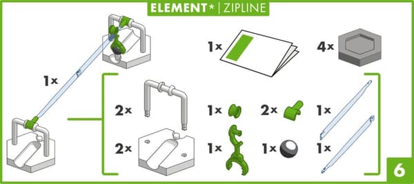 GraviTrax Element Zipline