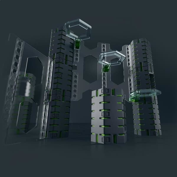 GraviTrax PRO Vertical Expansion Set, 33 delar, Marble Track, Ages 8 och uppåt, 22427, Ravensburger