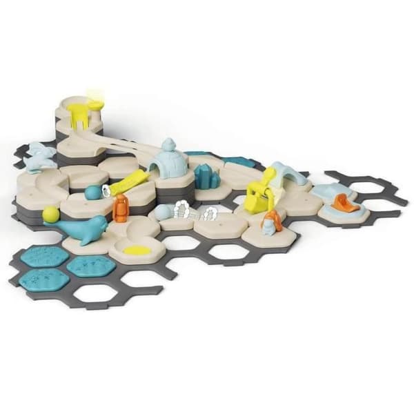 GraviTrax JUNIOR - Startset My Ice World - RAVENSBURGER - Marmorbana för barn - 100 stycken