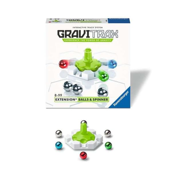 GraviTrax Balls & Spinner actionblock - Ravensburger - Creative STEM ball circuit - från 8 år