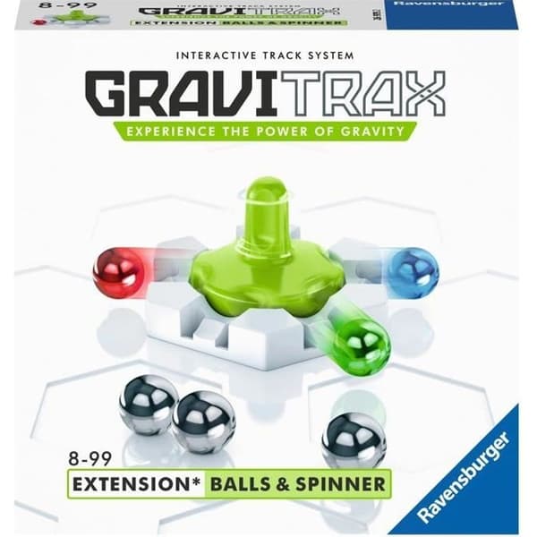 GraviTrax Balls & Spinner actionblock - Ravensburger - Creative STEM ball circuit - från 8 år