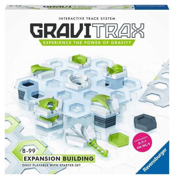 GraviTrax Construction expansionsset - STEM byggspel - Kreativ marmorkörning - Ravensburger 28 stycken - från 8 år gammal