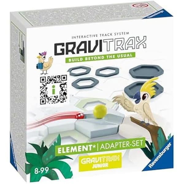 GraviTrax - RAVENSBURGER - Adaptersats - Anslutningselement - Juniorkompatibel - STEM Educational Game