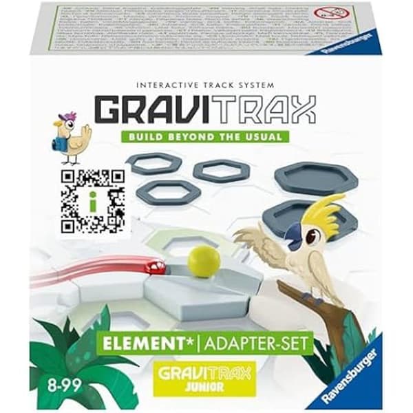GraviTrax - RAVENSBURGER - Adaptersats - Anslutningselement - Juniorkompatibel - STEM Educational Game