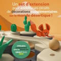 Miniatyrbild 3 av 6: Gravitrax Junior - My Desert expansionsset 33 delar - Marmorbana - Kreativt byggspel - Ravensburger - Från 3 år