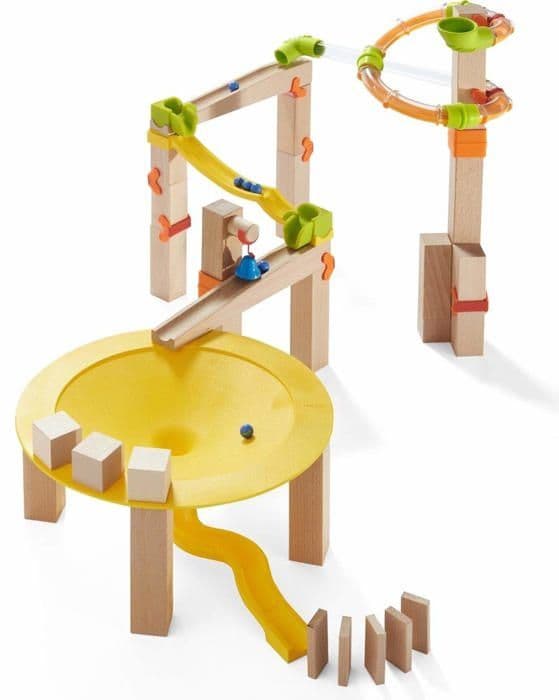 HABA - Funnel Jungle Marble Track - Barnleksak 4 år och uppåt