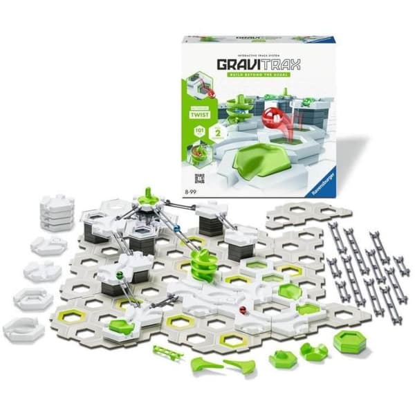 Gravitrax Starter Set Twist 101 delar, Marble krets, Kreativt byggspel, från 8 år och uppåt, 22576, Ravensburger