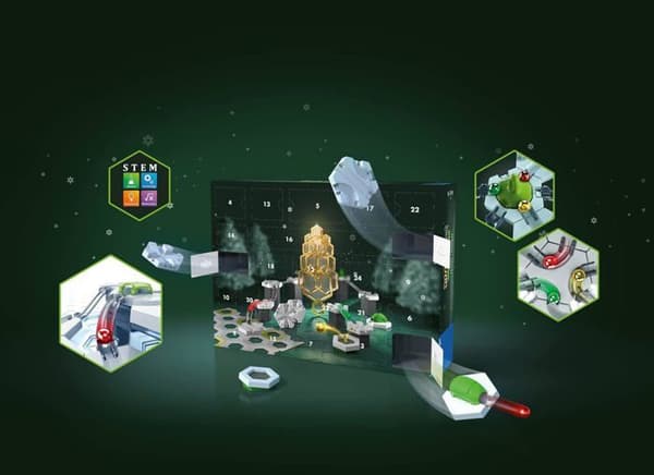 GraviTrax adventskalender - Ravensburger - Förbered julen i GraviTrax-universumet