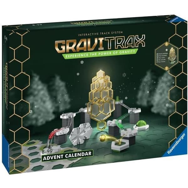 GraviTrax adventskalender - Ravensburger - Förbered julen i GraviTrax-universumet