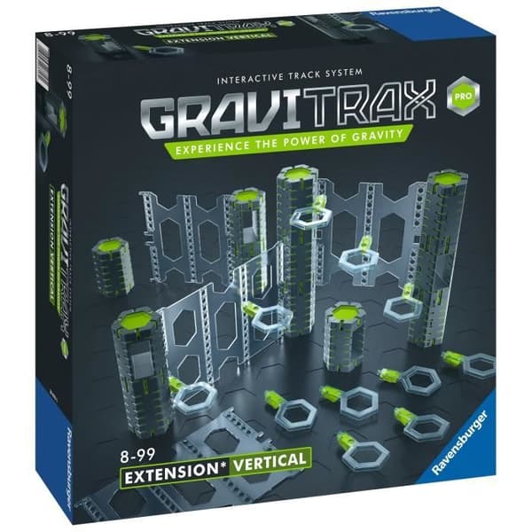 GraviTrax PRO Vertikal Expansion Set - Ravensburger - Creative Marble Track - 33 delar