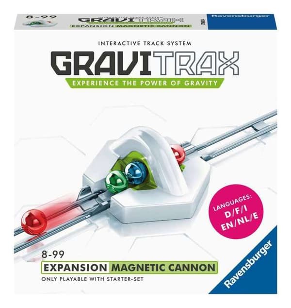 GraviTrax Magnetic Cannon Action Block - Ravensburger - Creative STEM Marble Run