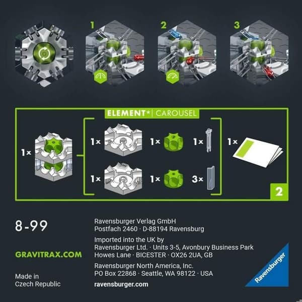 GraviTrax Pro - Expansionselement: Karusell
