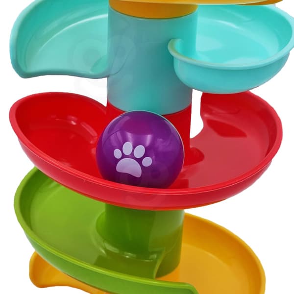 WOOPIE BABY Ball Track Spiral Sæt + 2 Bolde