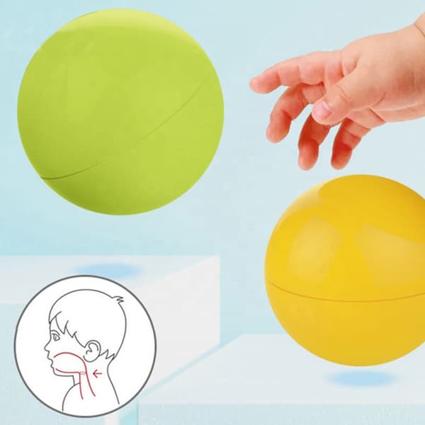 - WOOPIE BABY Pallorata spiraalisetti + 3 palloa - Elefantti